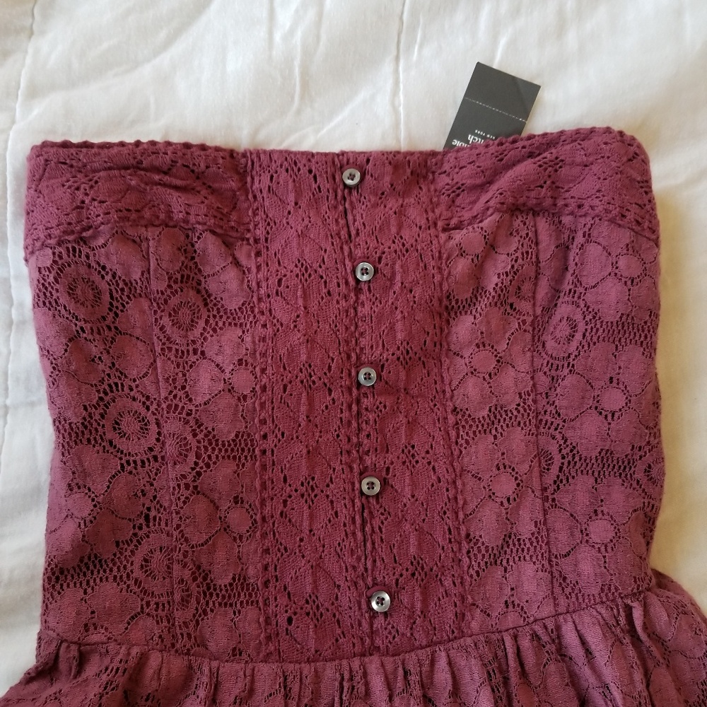 Abercrombie strapless dress